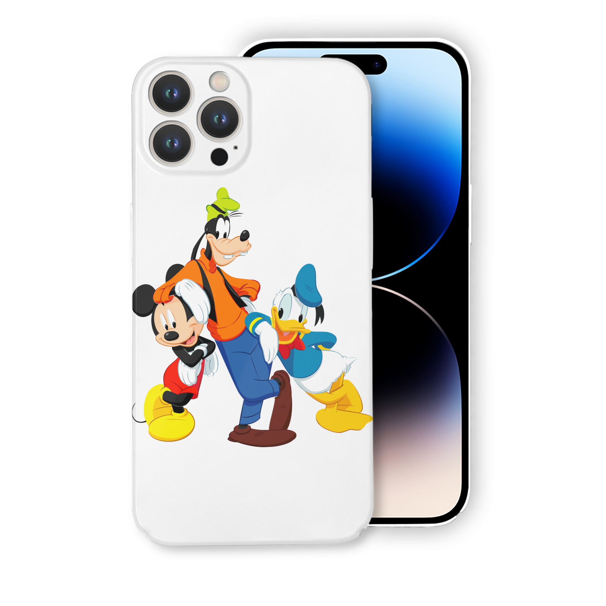 （画像用） ミッキーマウス Mickey Mouse 【iPhone 14シリーズ対応】ハードケース